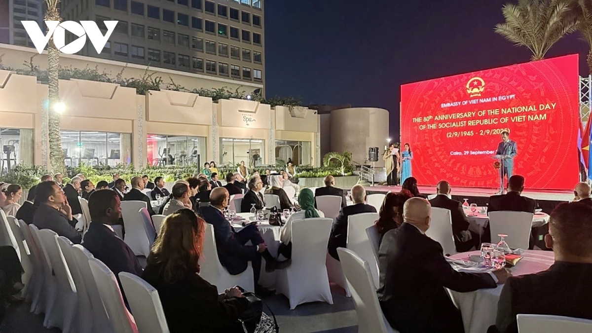 Vietnam’s 80th National Day celebrated in Cairo, Egypt